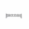 Hot-Selling European & American Hip Hop Halloween Grillz: Chain & Hollow Out Zircon Inlaid Fangs