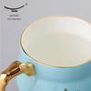 Yongfengyuan Madam Porcelain West Lake Blue Ceramic Mug