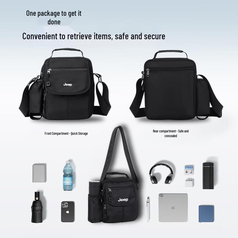JEEP Men's Crossbody Shoulder Bag