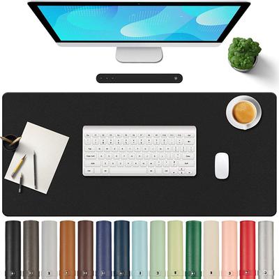 Přenosná Herní Podložka pod Notebook Extra Velká Stolní Ochranná Podložka Podložka pod Myš PU Kůže Vodotěsná