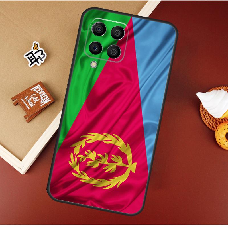 Eritrean Flag Case For Samsung Galaxy M51 M31 M21 M11 M16 M36 M56 M53 M12 M32 M52 M15 M35 M55 M14 M34 M54