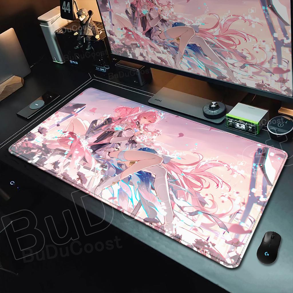 Wuthering Waves Mouse Carpet Aemeath Mause Pad Gamer Keyboard Mat Pads Mornye Protector Laptops Large Mousepad Cartoon Desk Mats