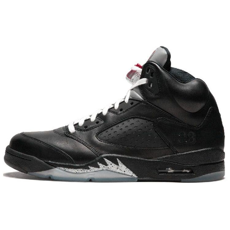 Jordan Air Jordan 5 Retro Premio Bin23 Synthetic Leather Comfortable Slip Resistant High Top Vintage Basketball Shoes 444844-001