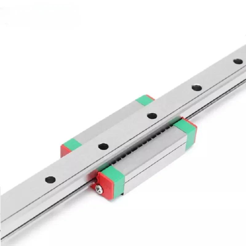 ZEXEF 9mm Linear Guide MGN9 L= 100 200 300 350 400 450 500 600 Mm Linear Rail Way MGN9C or MGN9H Linear SS Block 3d Printer CNC
