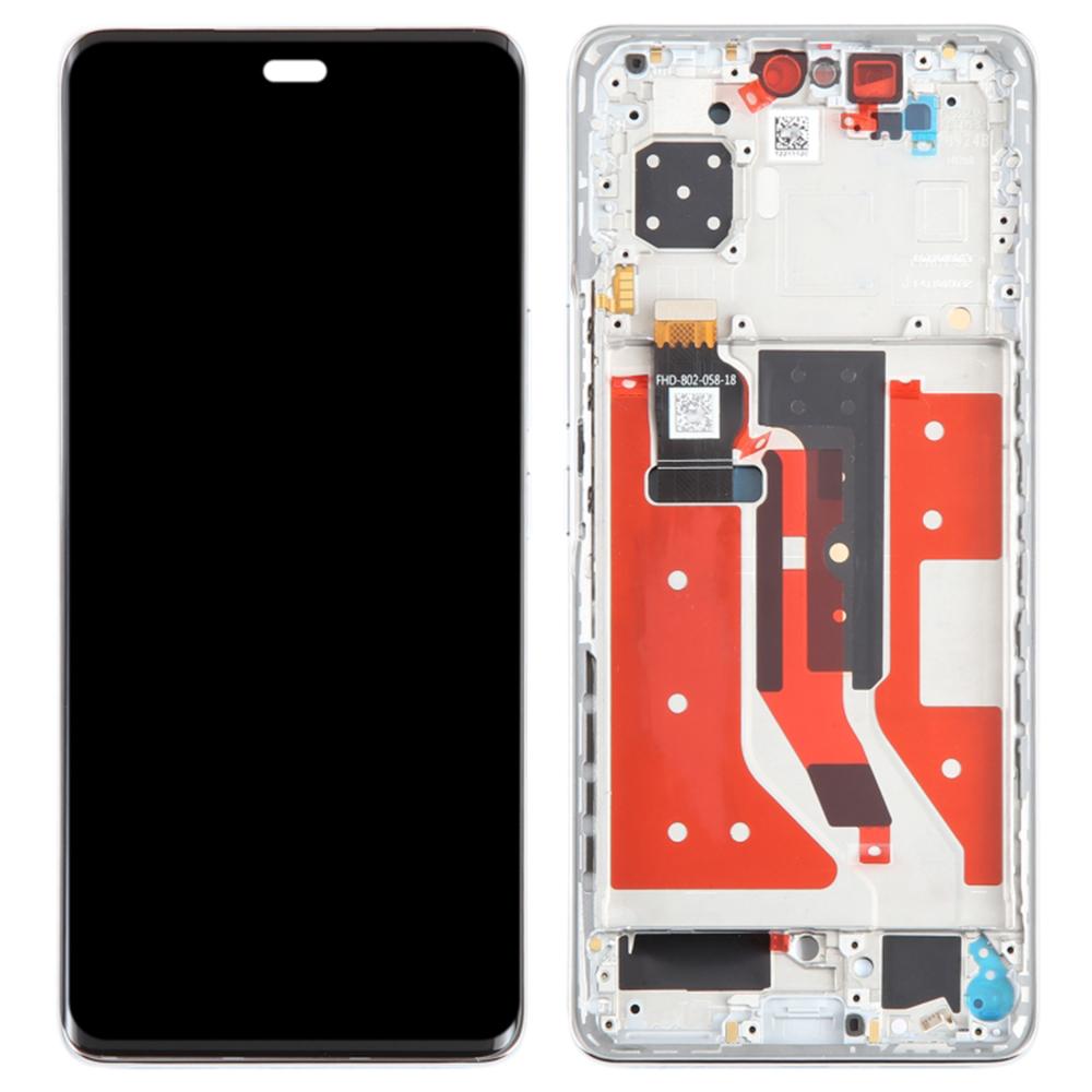 

For Honor 80 Pro 5G ANP-AN00 OEM Grade S OLED Screen and Digitizer Assembly+Frame (Without Logo) Silver