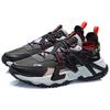 Li Ning Super Extreme Tlumení Nárazů Protiskluzové Nízké Běžecké Boty Pánské tenisky Černá Zelená AGLQ111-5