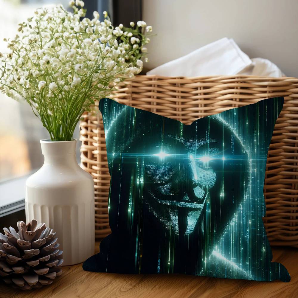 H-Hacker Windshield Pillow Cover Sofa Cushion Cover Home Room Decoration Children Gift