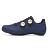 Unisex Cycling Shoes White MTB Road Bike With Rotational Low Cut Breathable Performance