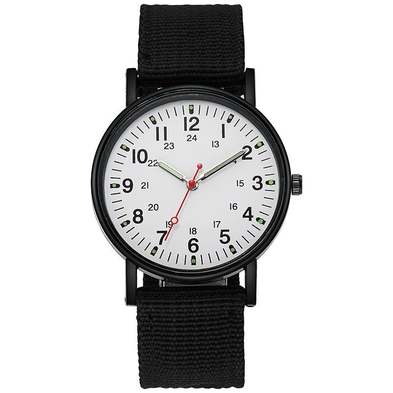 Wrist Men Analog Quartz Analog Watch Nylon Woven Strap Casual Sports Present