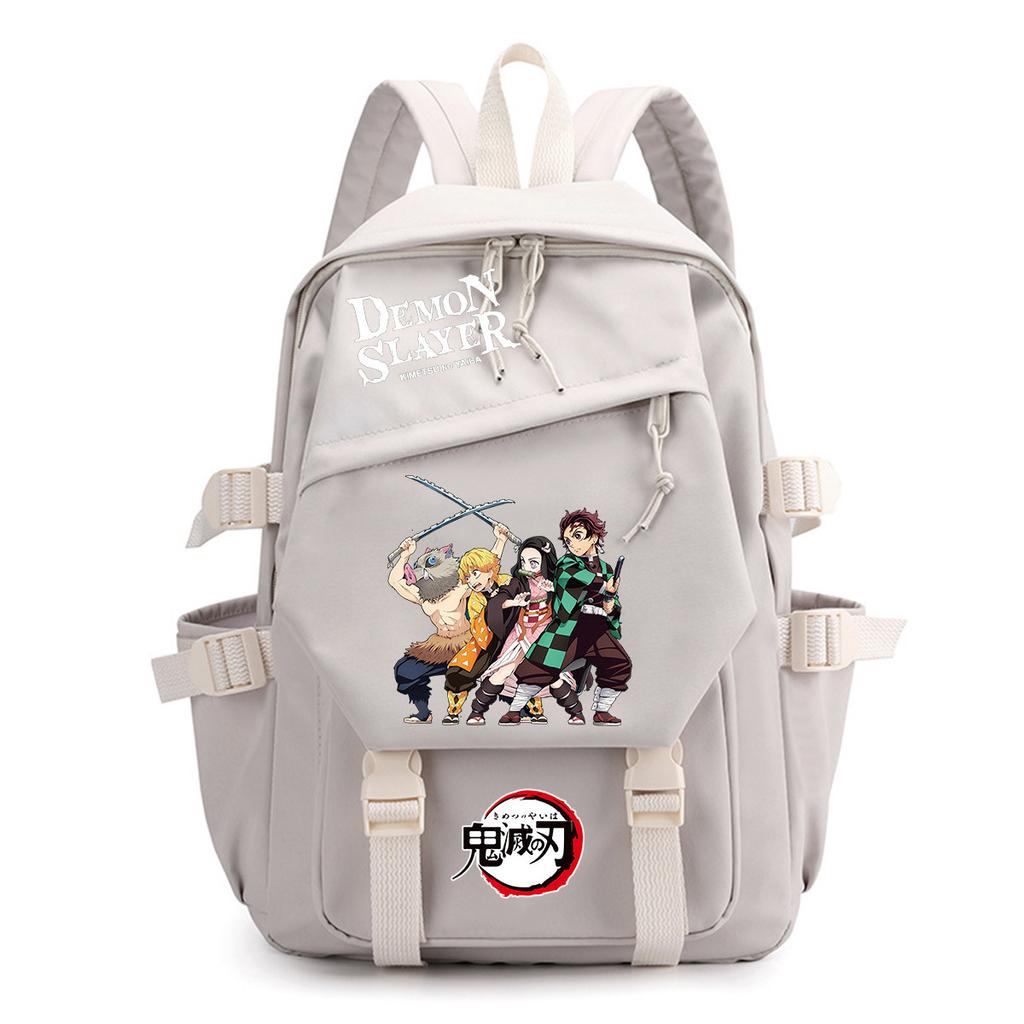 Anime surrounding ghost annihilation blade Tanjiro junior high school high school student schoolbag backpack Oxford cloth male and female