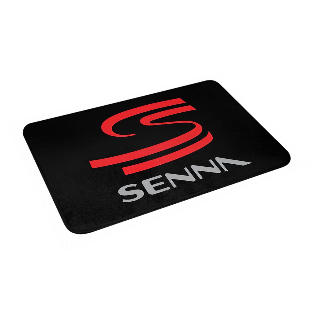 Racing Ayrton Senna Door Floor Bath Kitchen Mat Anti-Slip Outdoor  Doormat Living Room Entrance Rug Carpet Footpad
