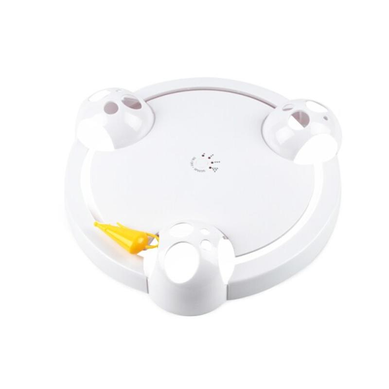 Cat Toy Smart Toy Smart Teasing Cat Stick Crazy Game Spinning Table Tray Cat Chasing Catching Mouse Donut Automatic Spinning | Cat Toys