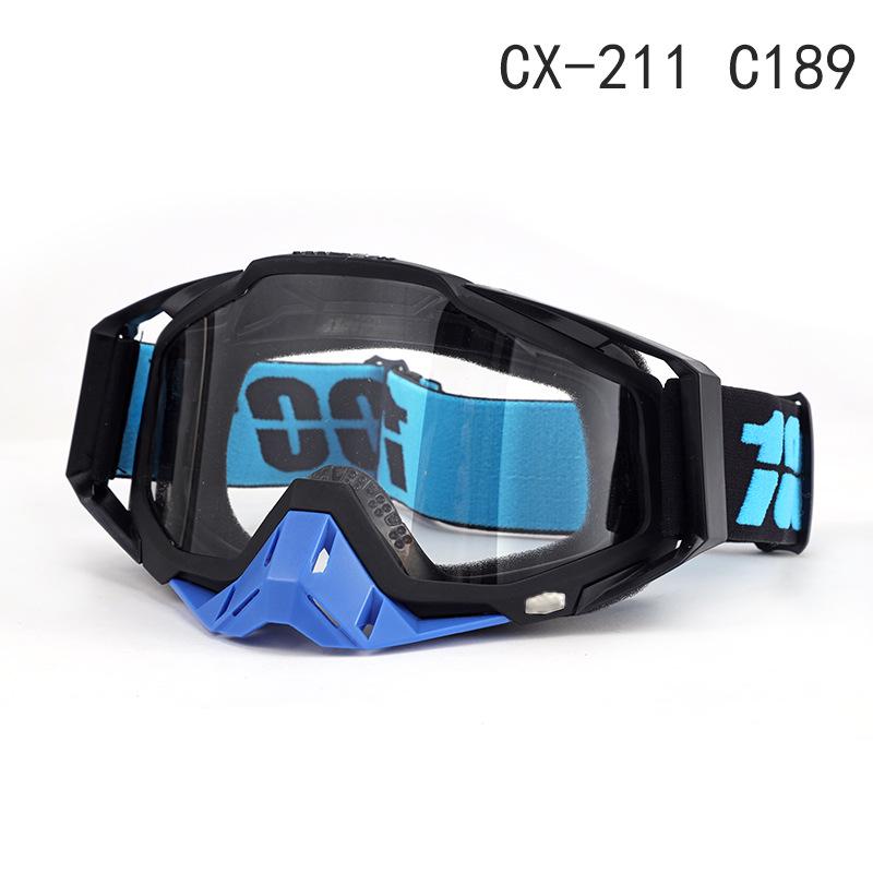 Gafas de Moto y Esquí a Prueba de Viento Transfronterizas: 100% Todoterreno, Equitación al Aire Libre y Protección para Descenso