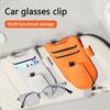 Car Sunglasses Leather Glasses Clip For Volvo R Design RDesign XC90 XC60 S60 V40 XC40 V60 V50 S40 C30 C70 C40 S70 S90 S80 T4