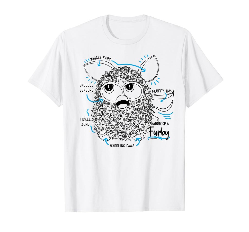 Furby Anatomy Of A Furby T-shirt