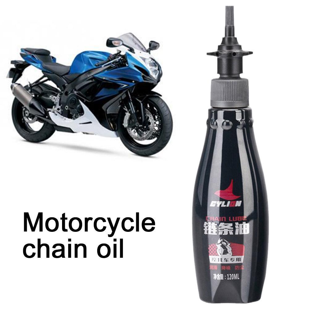 120ml Chain Oil Lubricant Lasting Reduce Noise Against Bicycle Protection Care Wear Motorcycle Chain Accessories Motorbike Z6M7