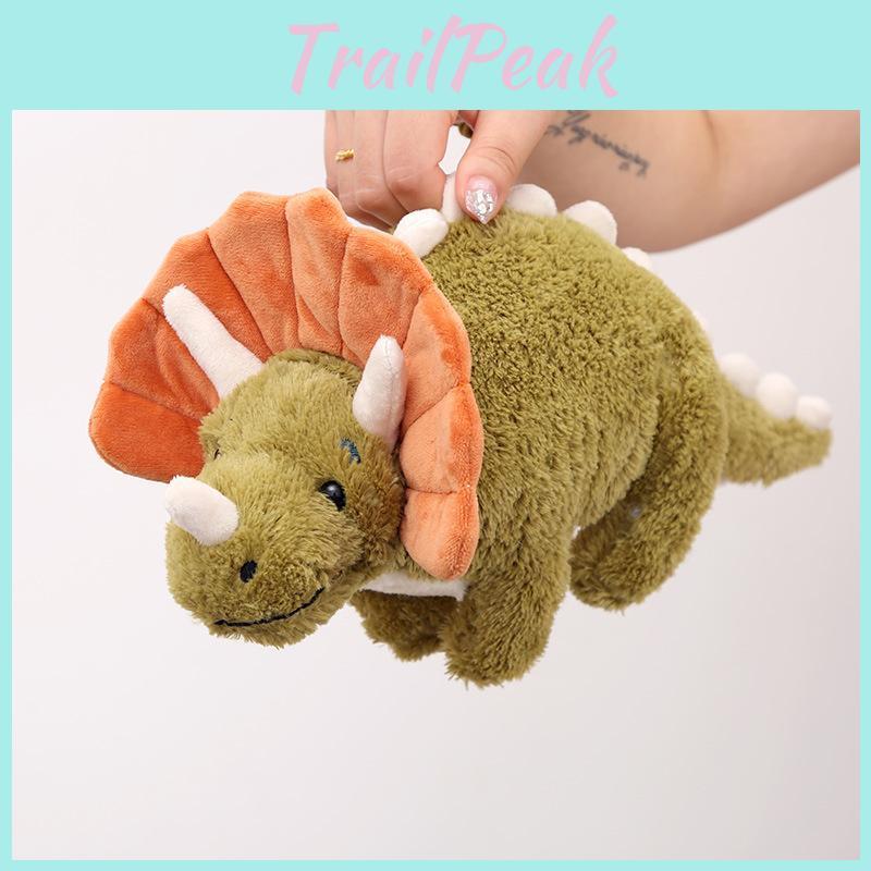 Cute Sterrholophus Green Marsh Plush Toy Doll For Children Gift And Decor Room