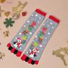 {YY28} Novelty Christmas Toe Socks Cartoon Funny Split Toe Socks Cotton Warm Sweat Absorbing Stockings Holiday Gift