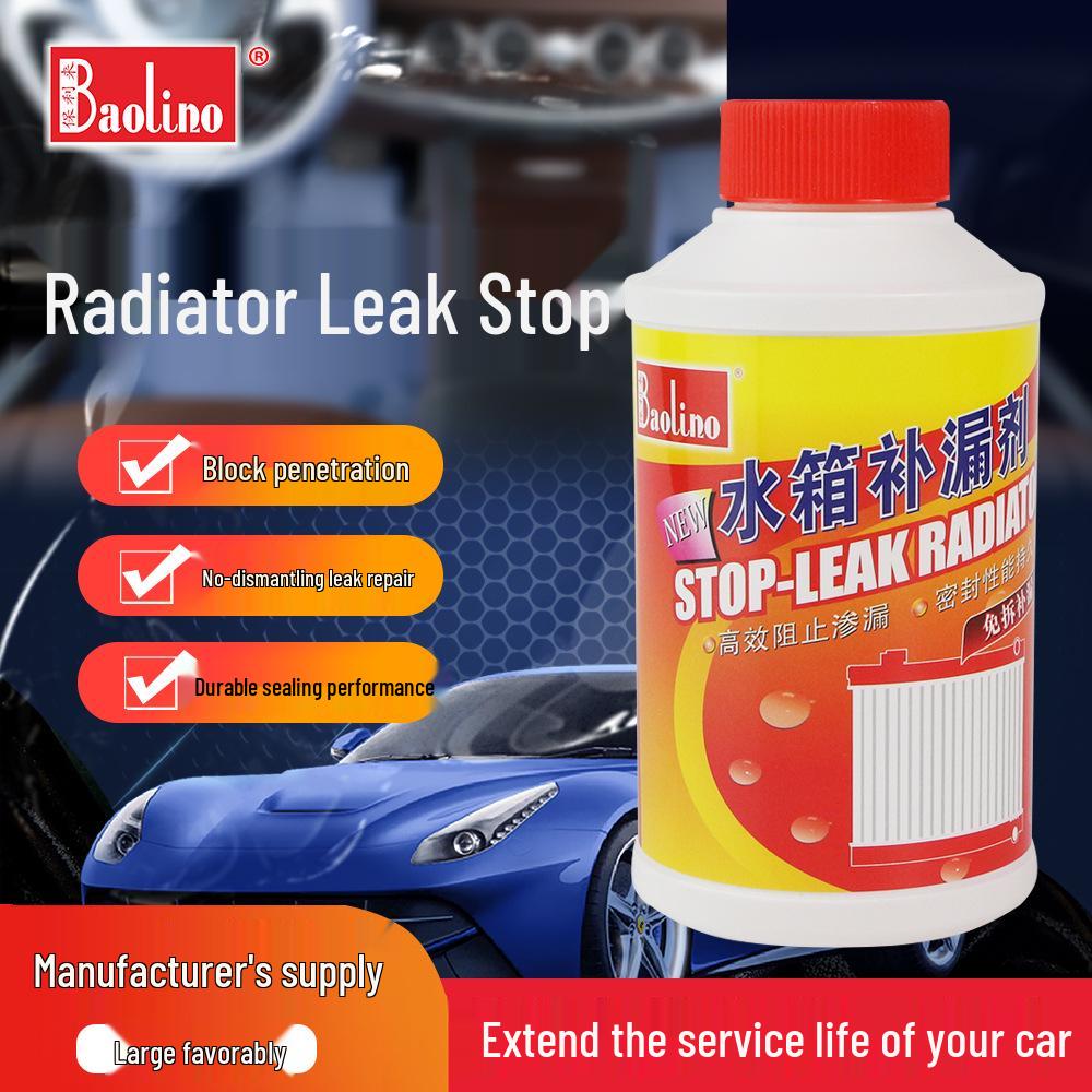 Car Radiator Stop Leak: Rapidly Seals Pinhole Cracks and Repairs Coolant Leaks