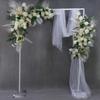 Autumn Mori Style Wedding Photo Booth Wrought Iron Arch Decoration
