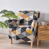 Floral Armchair Cover Nordic Elastic Bar Tub Club Chair Covers for Living Room Stretch Single Sofa Slipcover Home Counter Hotel