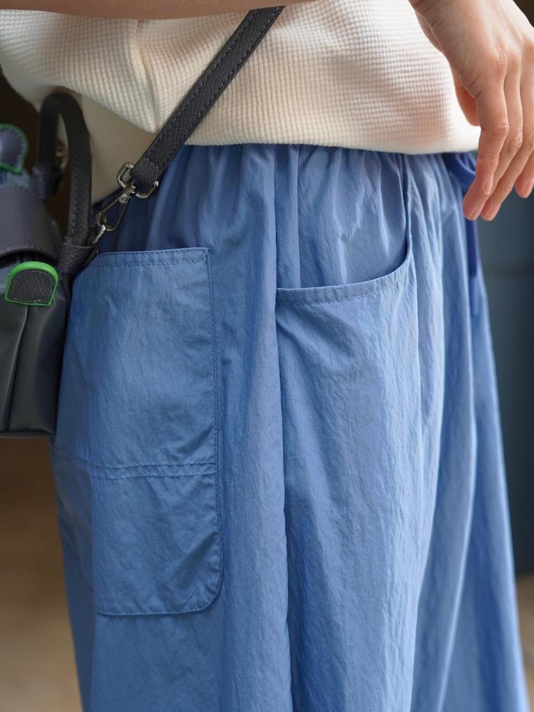 Louvre Summer Japanese-Style Wide-Leg Casual Pants - Lightweight, Breathable, Slimming Silhouette for Women