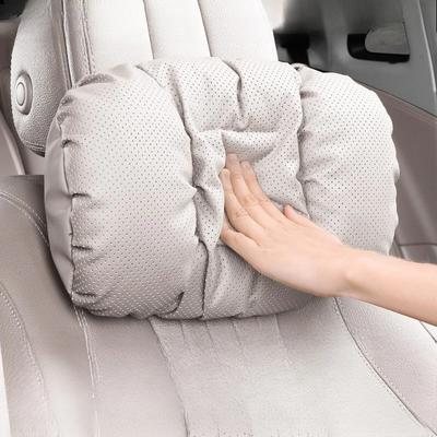 Four Seasons Advanced Neck Support Pillow for Cars Bubble Cotton Backrest Cushion Automotive Interior Decoration for Comfortable
