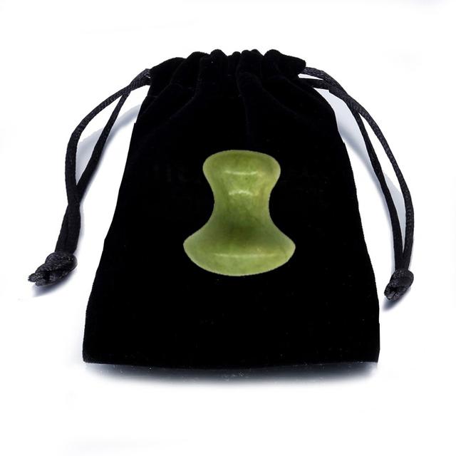 Natürliches Rosenquarz Gua Sha Schabmassagegerät Pilzform Kristall Guasha Stein Für Spa Entspannende Meditation Massagegerät