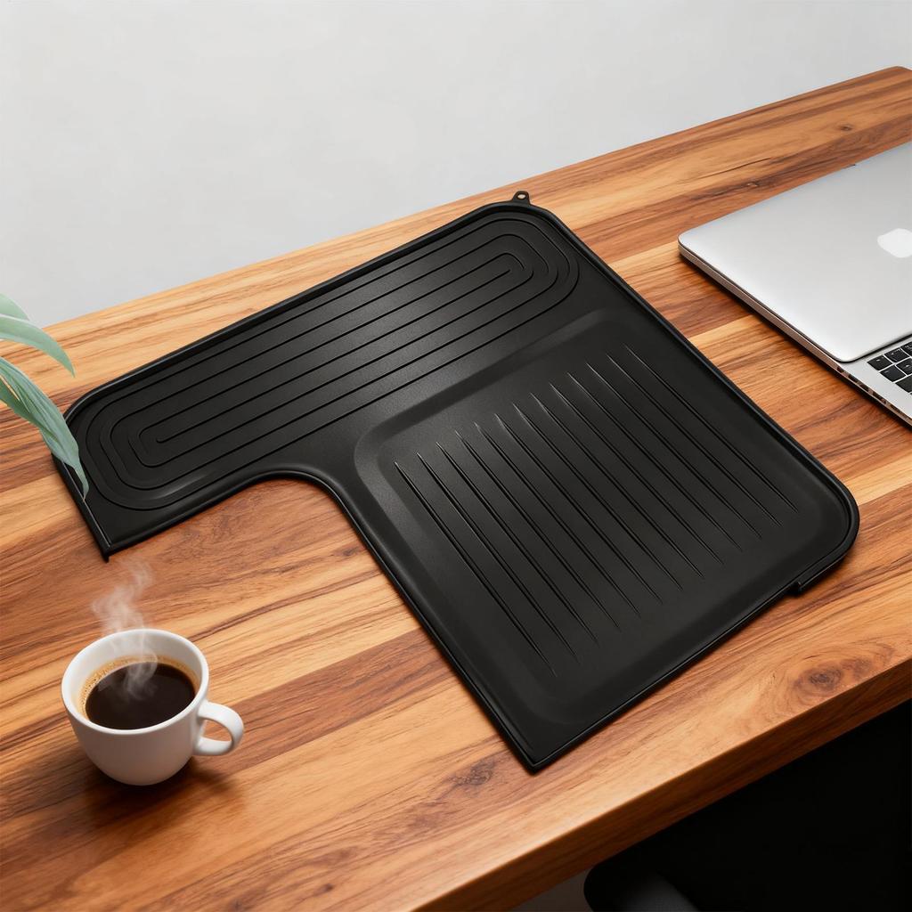 Coffee Station Mat Waterproof Heat-Resistant Cafe Machine Top Pad For Bar Workplace Party Home Kitchen Dining Living Room
