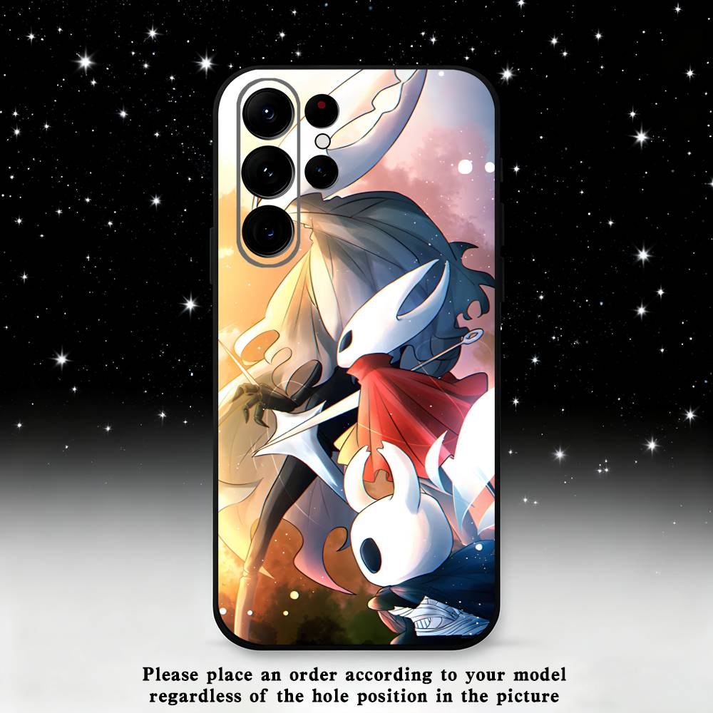 

Чохол для телефону H-Hollow K-Knight для Samsung S 25,24,23,22,30,21,10,9,Ultra,Plus,Lite,FE,4,5 G Чорний м який чохол Samsung S21Ultra