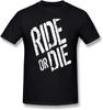 Fast and FurioT Shirt Ride Or Die Cotton Men T Shirt Summer Short Sleeve Tee Shirt Cotton Men Graphic Funny Oversized Tshirt