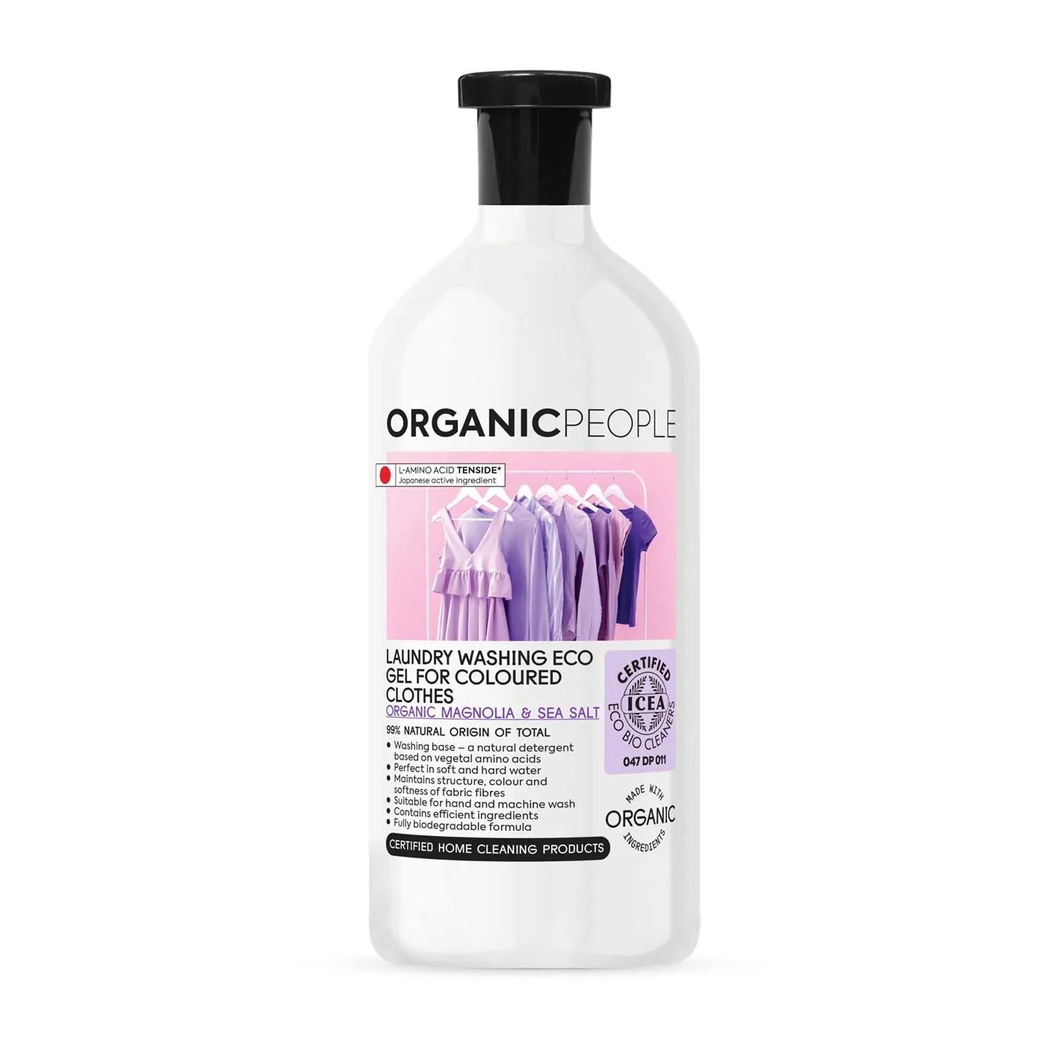 Гель для стирки Organic People For Coloured Clothes Magnolia y Sea Salt 200 мл