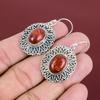 Red Snakeskin Jasper Earrings Vintage Earring 925 Sterling Silver Earring Gemstone Jewelry Dainty Earrings Engagement Gifts Handmade Earring