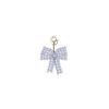 Korean Plaid Bow Keyring Doll Bag Charm Ornament