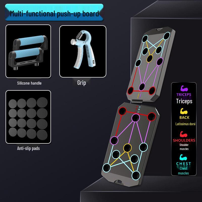 Multifunctional Push-up & Abdominal Muscle Trainer for Home Fitness