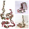 Silk Flower Garland Rose Vine D Cor Living Room Beautiful And Lifelike High-quality Silk Long-lasting And Fade-resistant