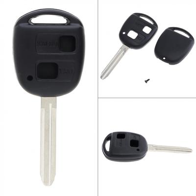 Tragbares 2-Tasten-Schlüsselgehäuse für Toyota Corolla RAV4 YARIS PRADO