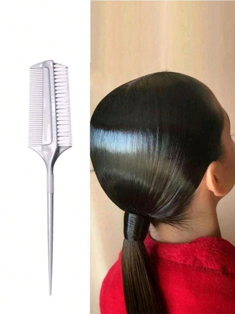Hårborste Borste för att kombinera smink och hårkam, Borste för latinamerikanska dansfrisyrer och utjämning av hår med spetsig kam