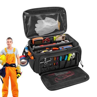 Heavy Duty Tacticals Tool Bag Non-Slip Base Multipurpose Work Organizer For Handyman Carpenter Durable Portable Tool Storage