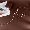 Vintage French Tassel Pearl Necklace for Women - Elegant Fashion NK25760