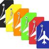Silicone Travel Luggage Tag - Handbag and Suitcase Identifier with Name Card Strap