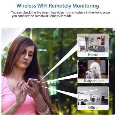 1080P HD Mini Kamera Bezdrátová WiFi Dětská Chůvička Vnitřní Bezpečnostní Dohled Noční Vidění Videokamera IP Kamera Záznamník Videa