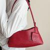 French Niche Woven Pattern Underarm Bag Women's 2025 Summer Temperament Elegant Trend Commuting Shoulder Handbag