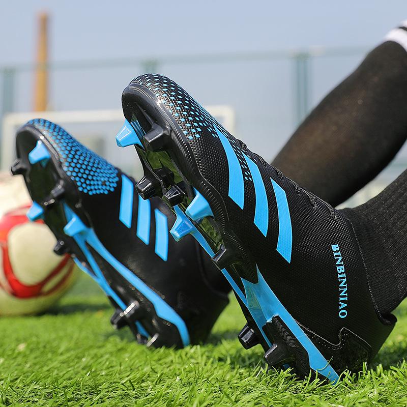 Zapatos de fútbol con suela de oro de uñas largas Moda juvenil Césped  artificial Zapatos de entrenamiento deportivo comprar a buen precio —  entrega gratuita, reseñas reales con fotos — Joom