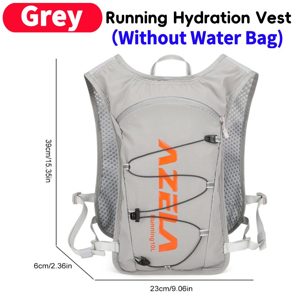 Running Hydration Vest Unisex Lightweight Breathable Backpacks For Hiking Cycling off-road Marathon Climbing Sports Water Bags