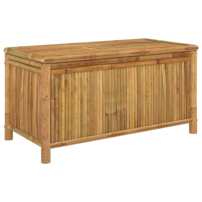 VidaXL Boîte de rangement de jardin 110x52x55 cm Bambou 319876