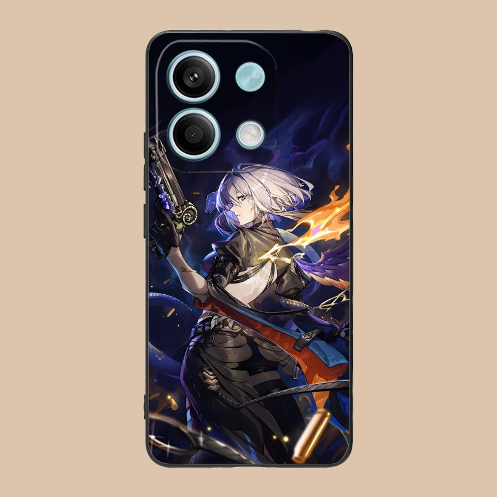 Wuthering Waves Galbrena Phone Case for Xiaomi 15 14 13 12 Mi 11 T Ultra Lite Pro S X 5G Colorful Printing Cover Cover Pretty