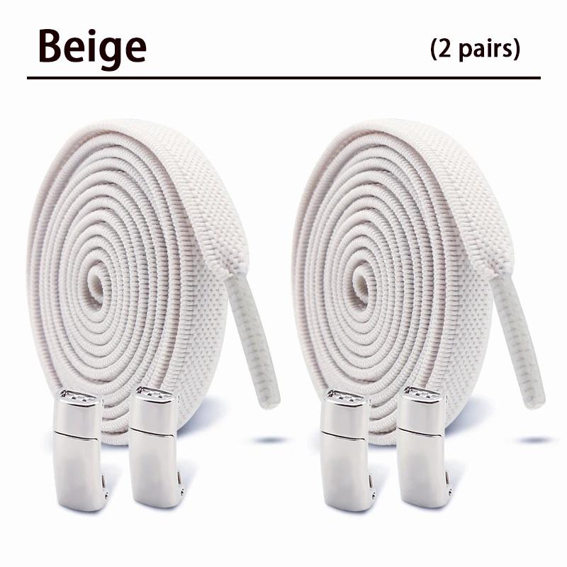 2 Paar Neue Magnetische Schnürsenkel Ohne Binden Elastische Schnürsenkel Sneaker Keine Schnürsenkel zum Binden Kinder Erwachsene Breite Schnürsenkel Schuhzubehör