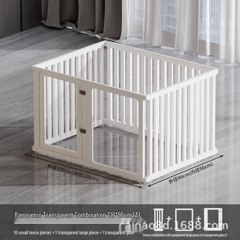 Transparent Acrylic Tall Pet Barrier for Indoor Use - Suitable for Dogs Like Teddy, Bichon, Corgi
