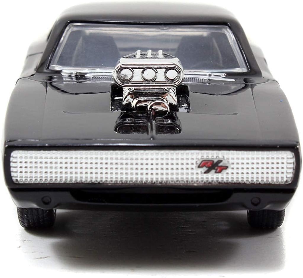 JADA Scale Fast Furious Dodge Charger 1970 Black Charger Diecast Car 1/32 & F&F [Used]
